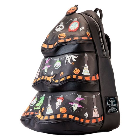 Nightmare Before Christmas Tree String Lights Glow Mini Backpack - Picture 2 of 6